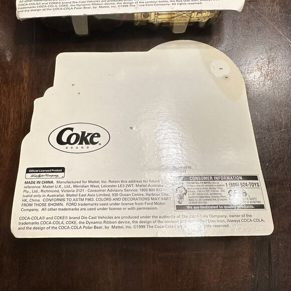 Matchbox Coca-Cola Polar Bear Diecast Cars Lot Of 2 - Picture 4 of 5